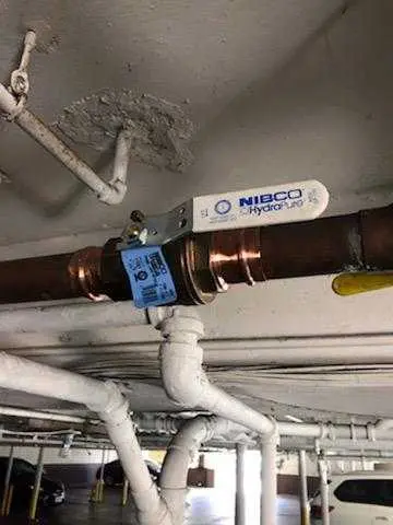 Copper pipe repair and valve work for Backflow Testing in Savage